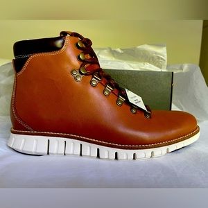 Cole Haan ZERØGRAND Hiker Boot - Woodbury / Ivory